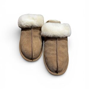 UGG Tan and Cream Women's Slippers
